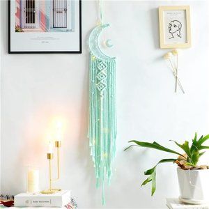 Moon Macrame Wall Pediments, Boho Room Decor, Teen Girls Room Decor, Gifts